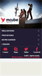 Mobile Screenshot of mcube.fr